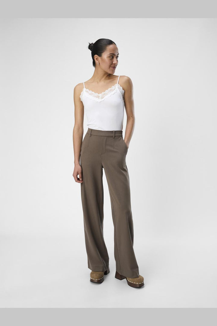 Object - Objlisa Wide Pant - 4535488 Morel