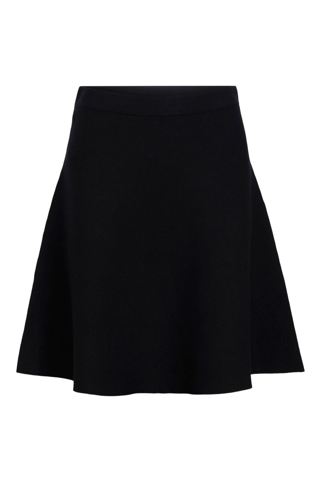 Object - Objreynard Short Knit Skirt - 4683647 Black