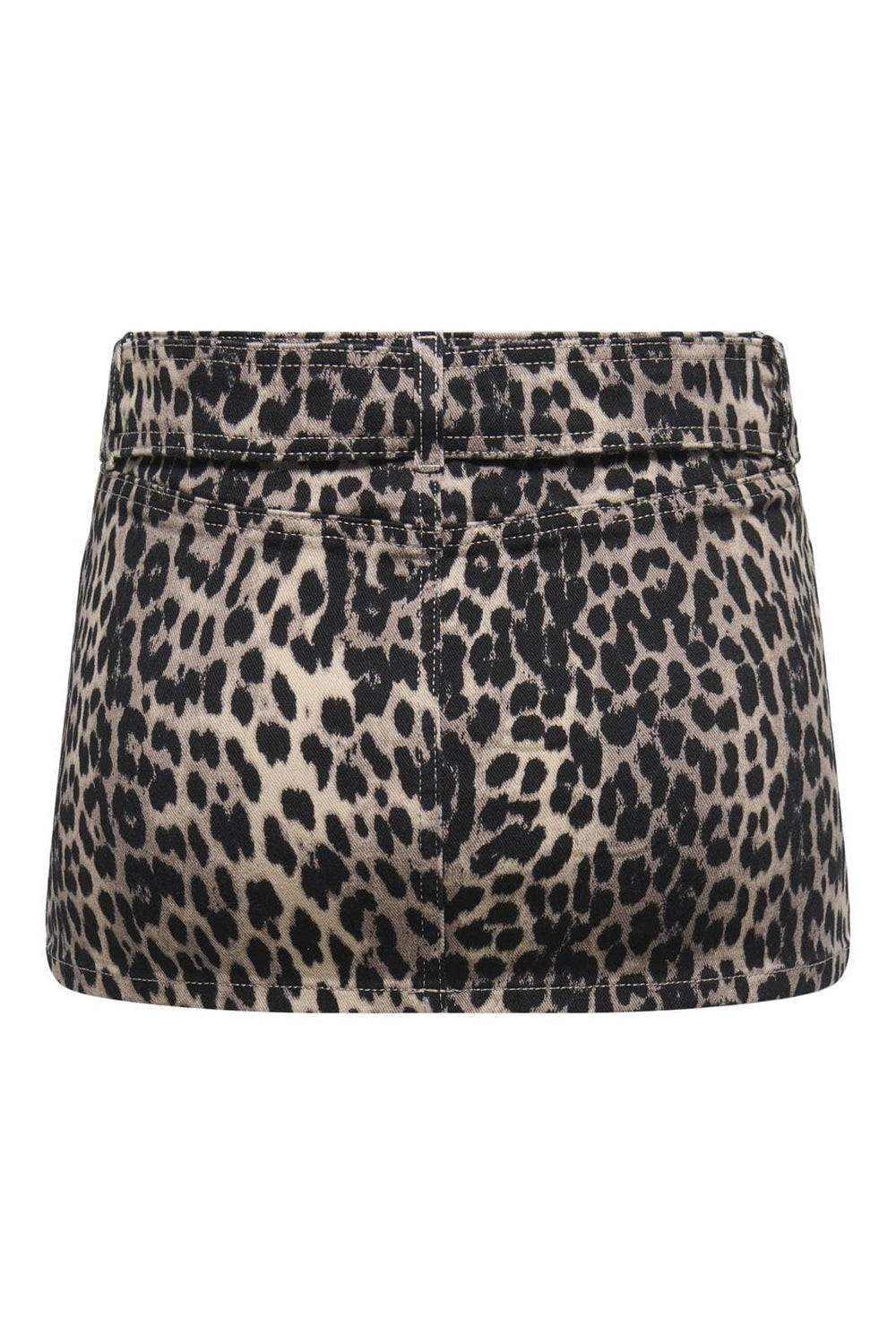 Only - Onlanlie Mini Skirt - 4699029 Black Leo