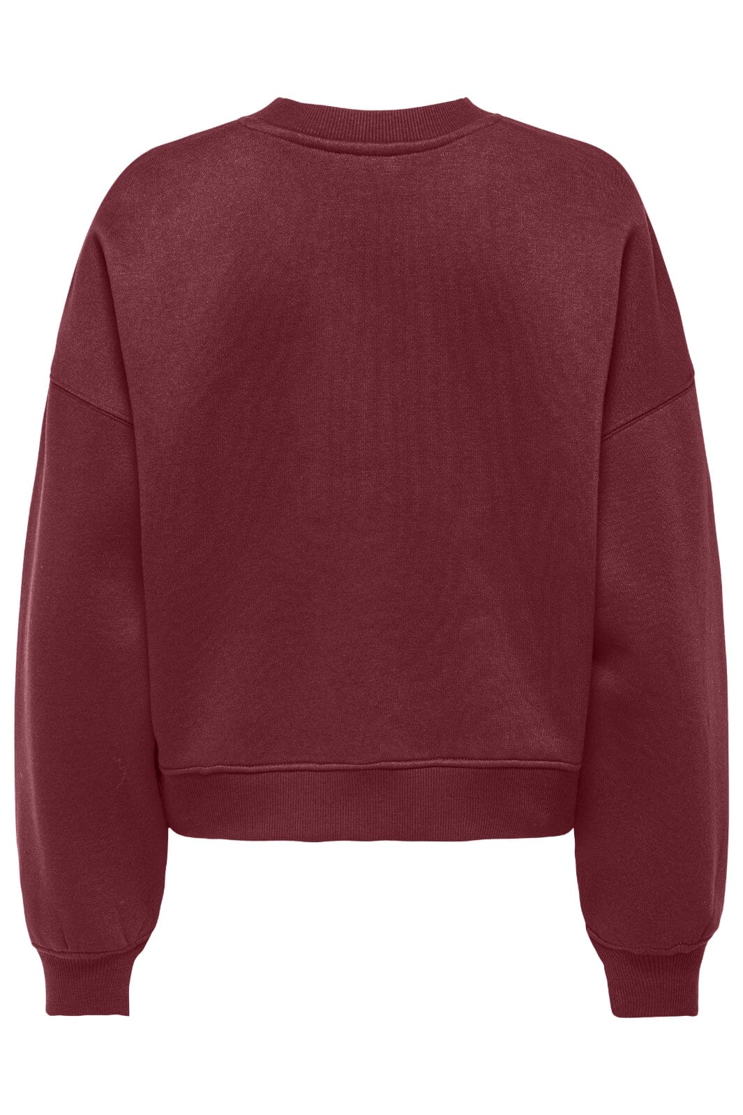 Only - Onlbest L/S Crew Neck Swt - 4748478 Cabernet Sweatshirts 