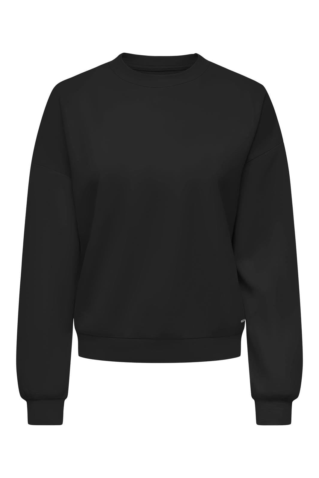 Only - Onlbrielle L/S O-Neck Swt - 4702730 Black Silver Tag