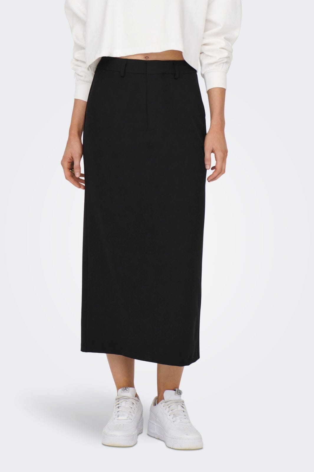 Only - Onlemilia Long Skirt - 4310448 Black Nederdele 