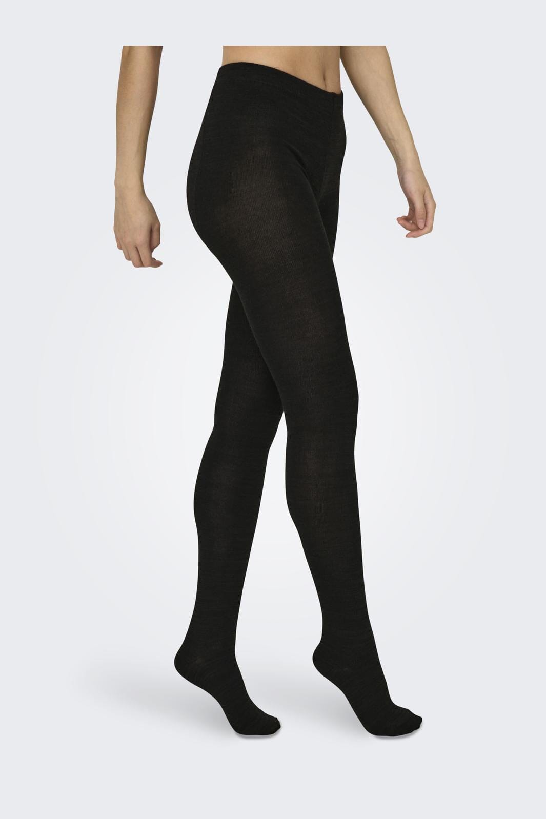 Only - Onlgudrun Wool Tights Acc - 4411558 Black