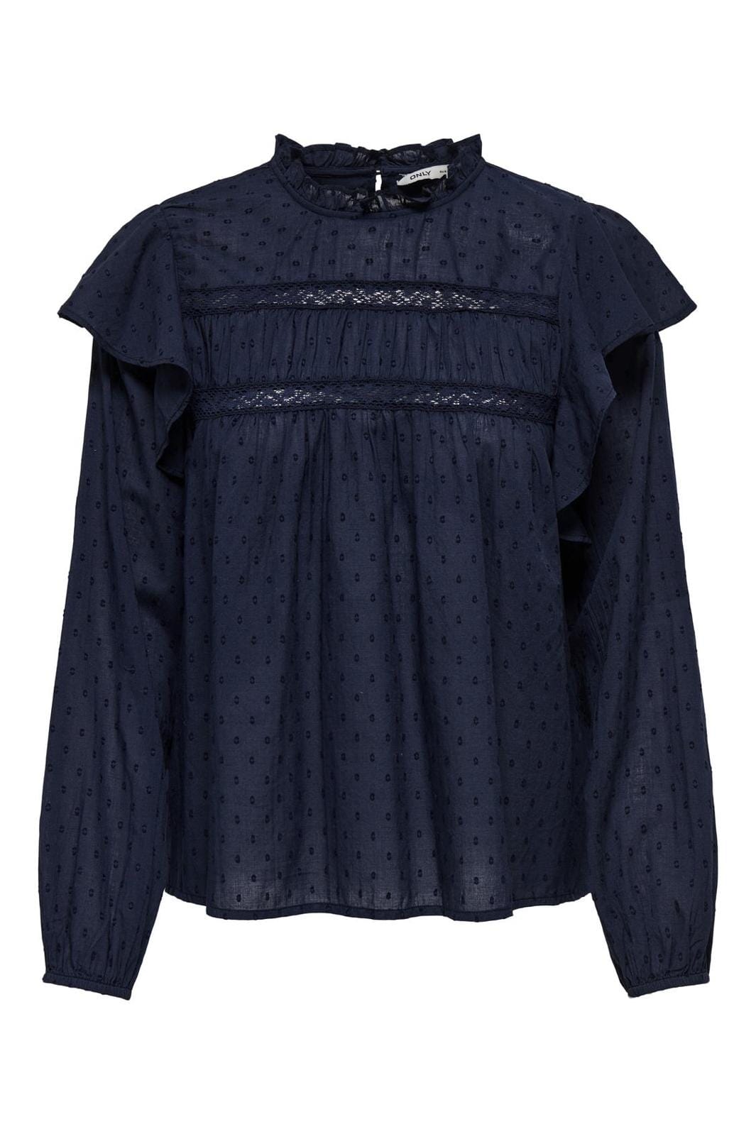 Only - Onlkatti L/S Dobby Top - 4591846 Navy Blazer