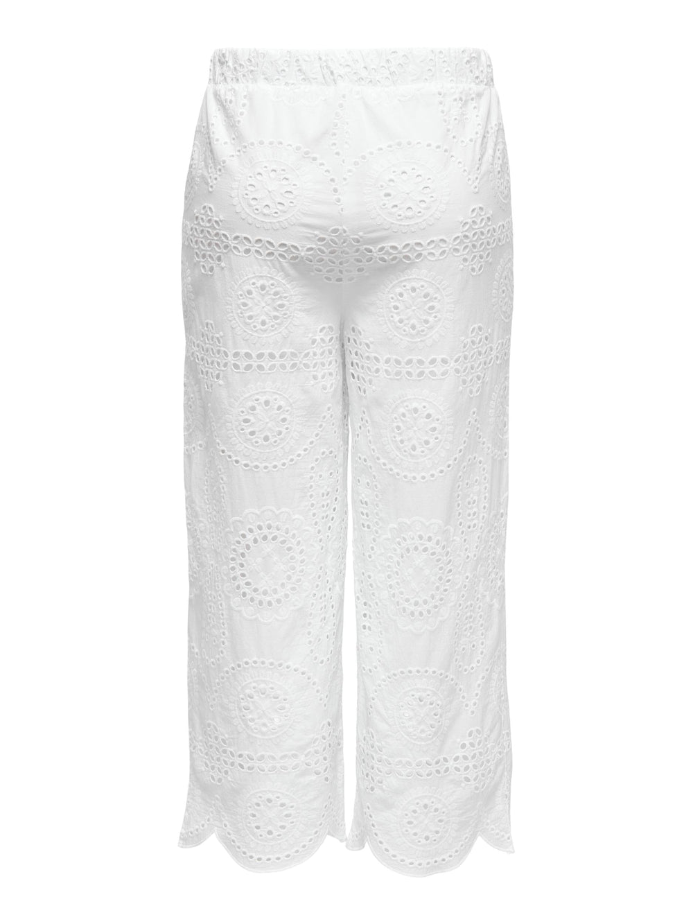 Only - Onllila Zindy Life Pant - 4459952 Bright White Bukser 