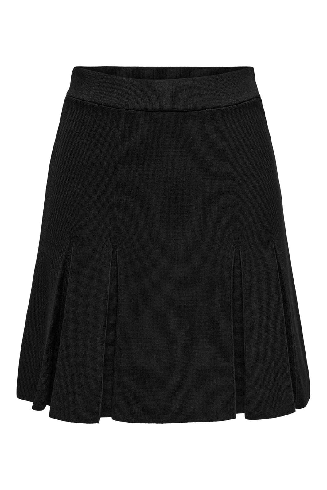 Only - Onlline Skater Skirt Knt - 4740056 Black