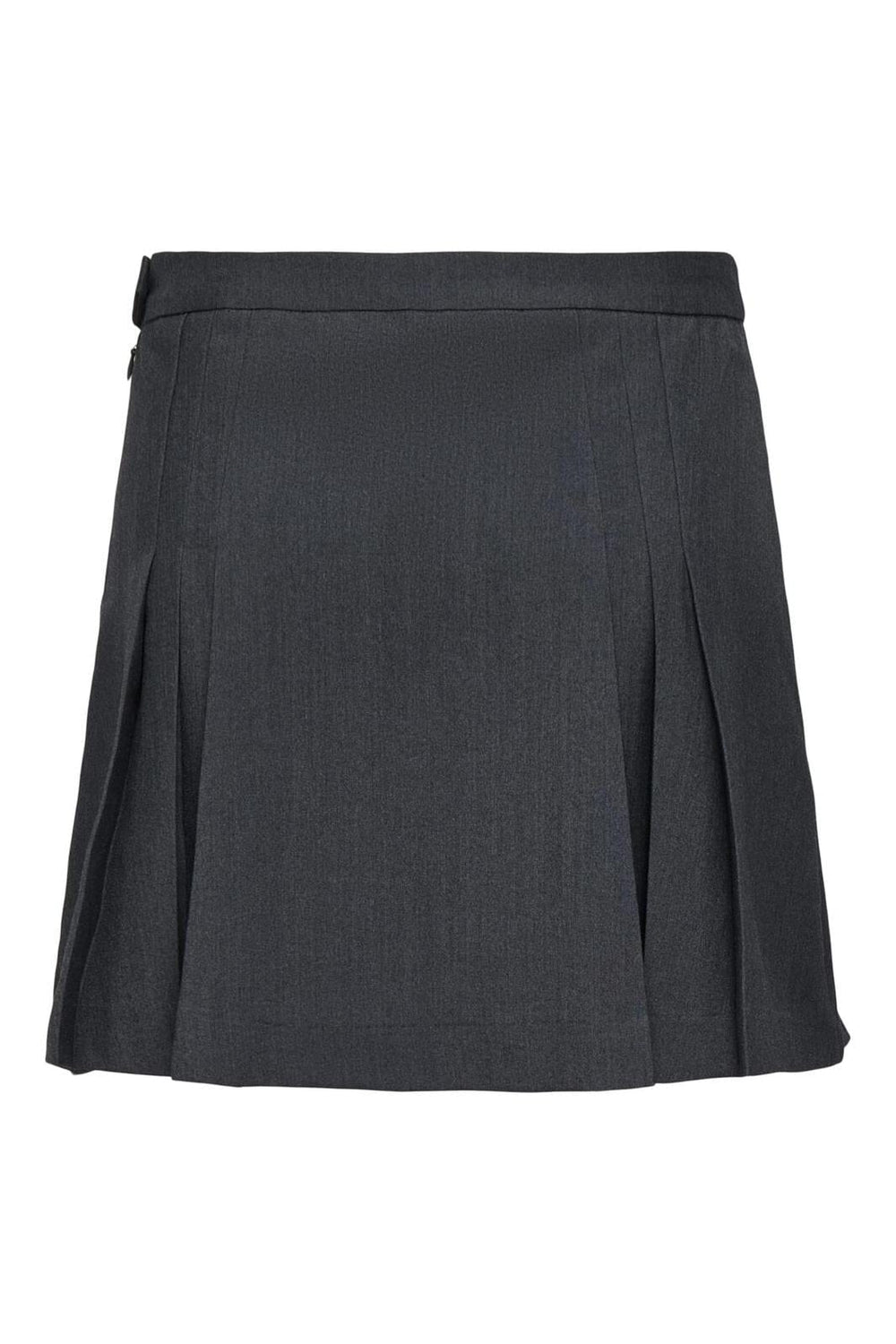 Only - Onlmarion Pleat Mel Skirt Tlr - 4554298 Dark Grey Melange Melange