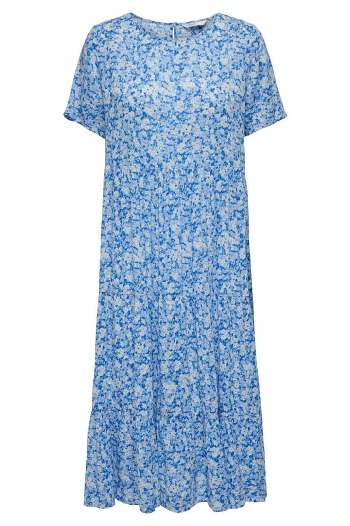 Only - Onlmaya Life S/S Dress - 4320376 Provence Mini Flower Kjoler 