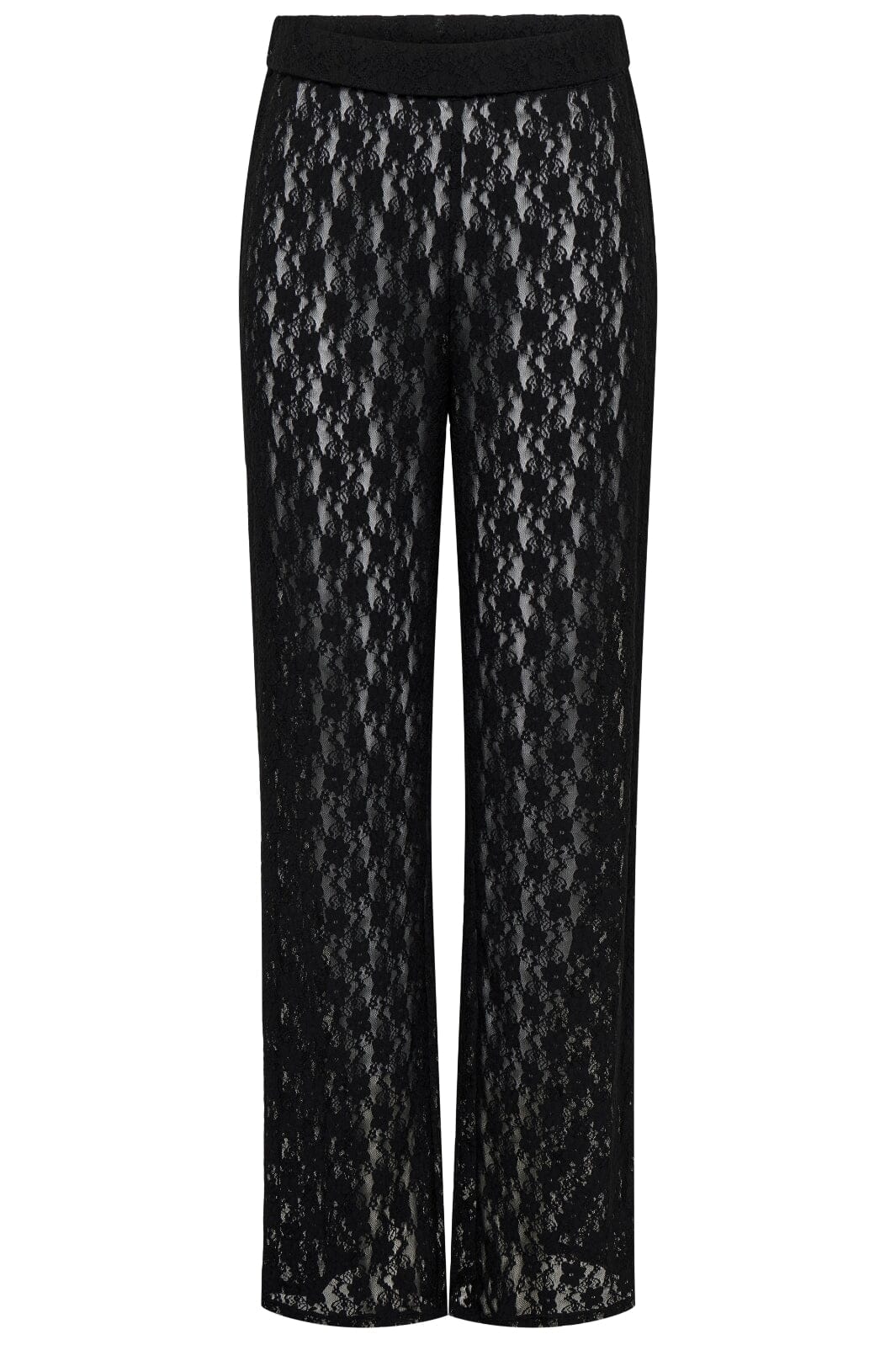 Only - Onlmy Wide Lace Pant 15340190 - 4666727 - Black