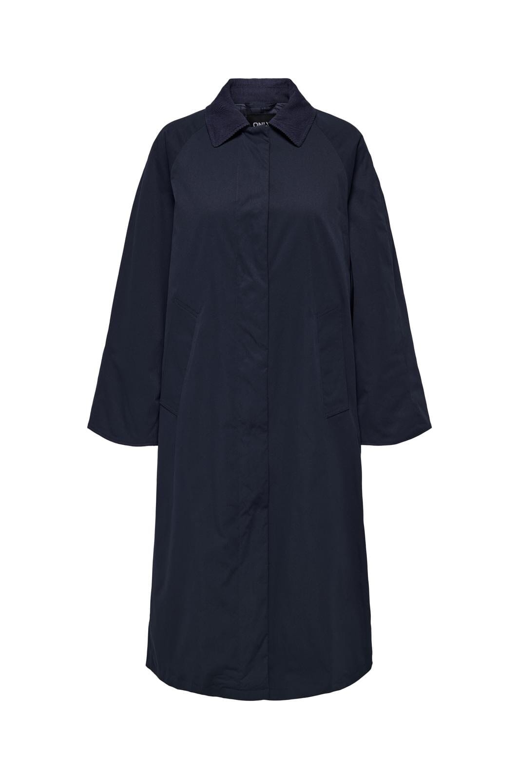 Only - Onlorchid Corduroy Mix Trenchcoat - 4597712 Night Sky Night Sky