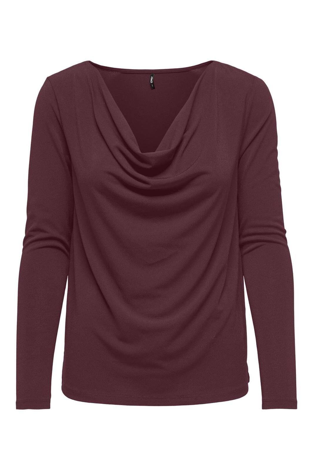 Only - Onlsansa L/S Waterfall Top - 4674384 Port Royale