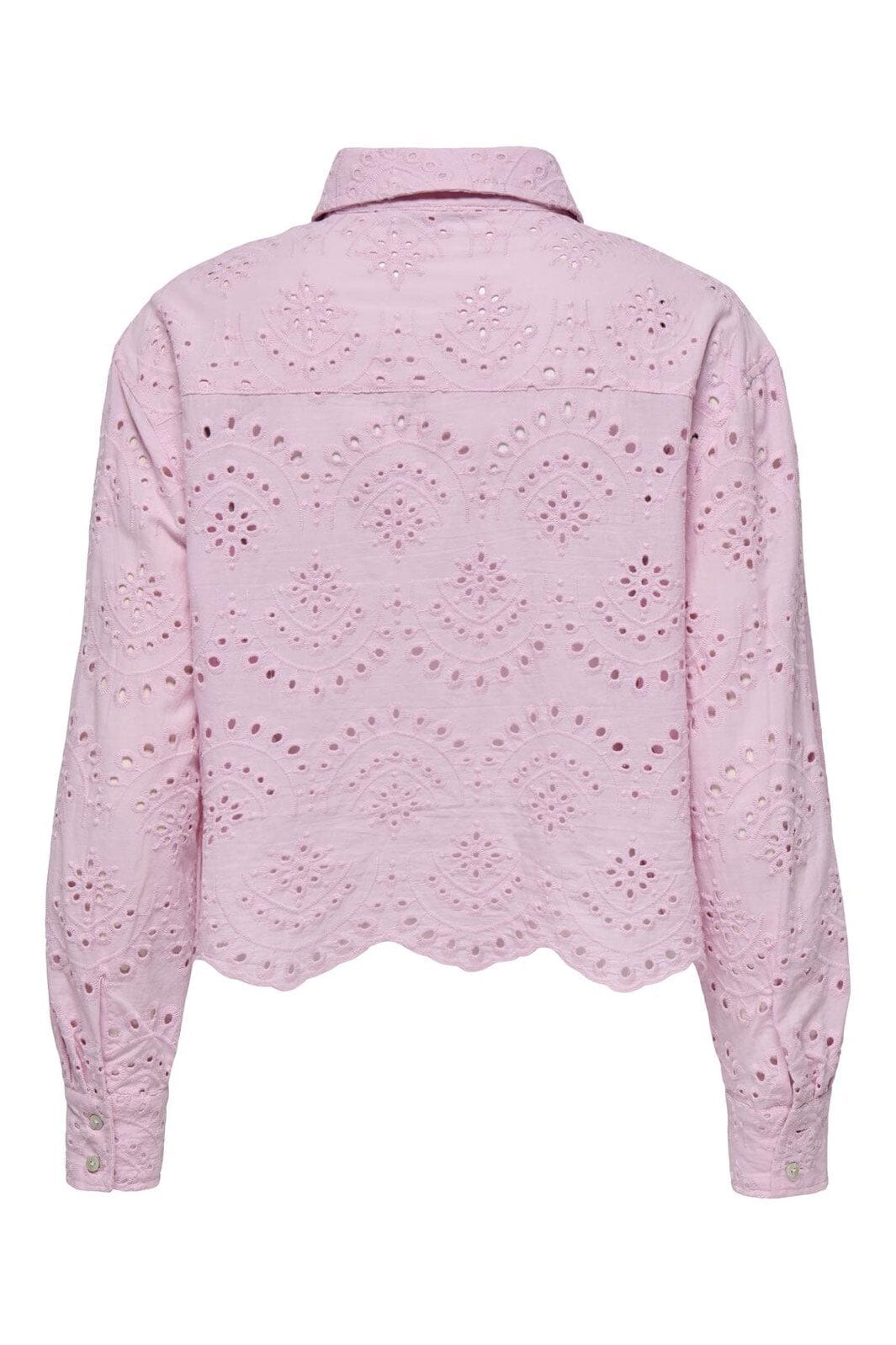 Only - Onlvalais L/S Shirt - 4695503 Pink Lady