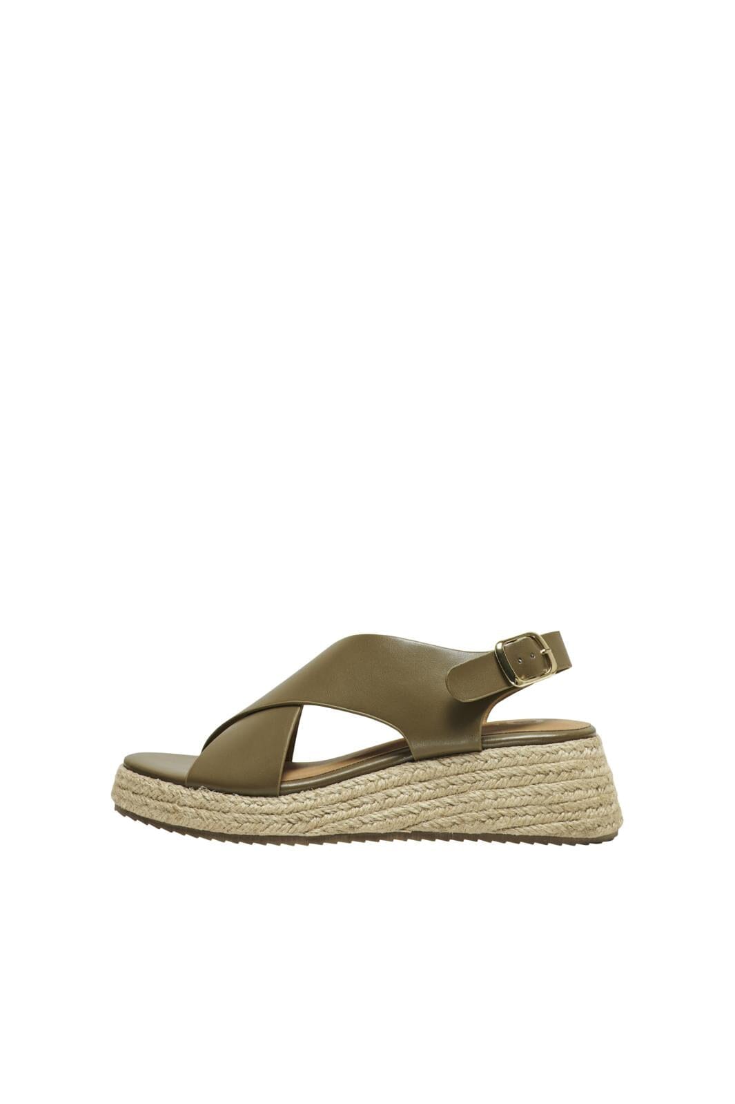 Only Shoes - Onlminerva-2 Pu Cross Strap Espadrille - 4465023 Kalamata