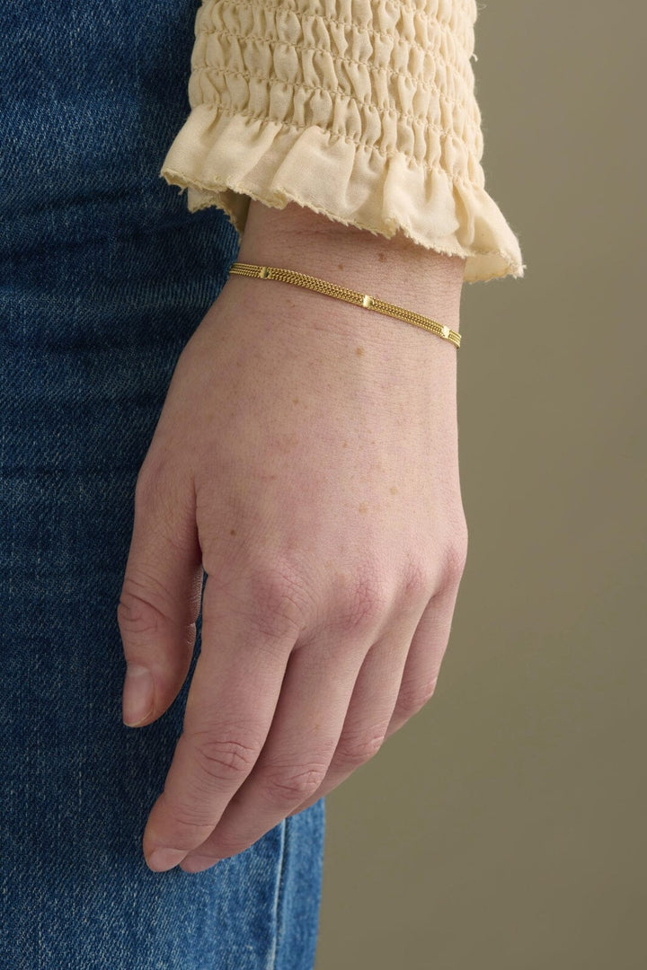 Pernille Corydon Jewellery - Agnes Bracelet - Gold Plated Armbånd 