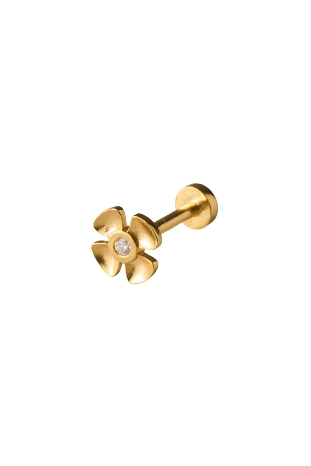 Pernille Corydon Jewellery - Anemone Helix Piercing - Goldplated Øreringe 