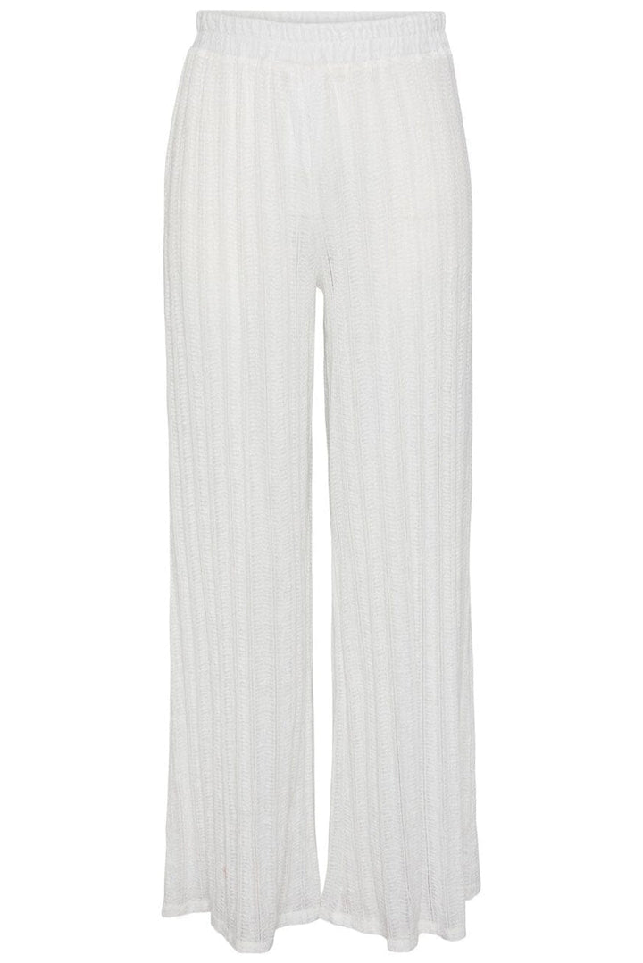 Pieces - Pcafie Lace Pants - 4434053 Bright White