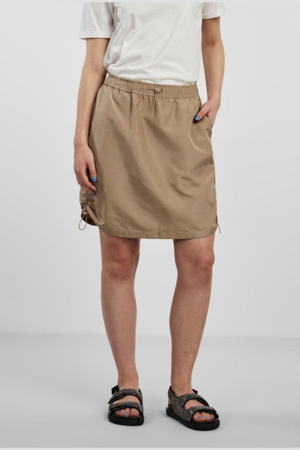 Pieces - Pcalina Short Skirt - 4350945 Irish Cream Nederdele 