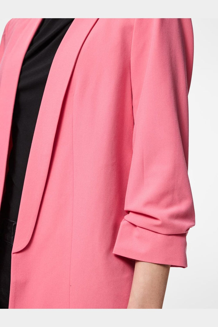 Pieces - Pcbosella 3/4 Blazer - 4660943 Pink Lemonade