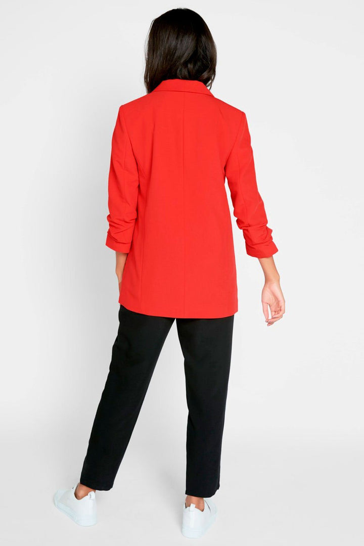 Pieces - PcBoss 3/4 Blazer - High Risk Red Blazer 