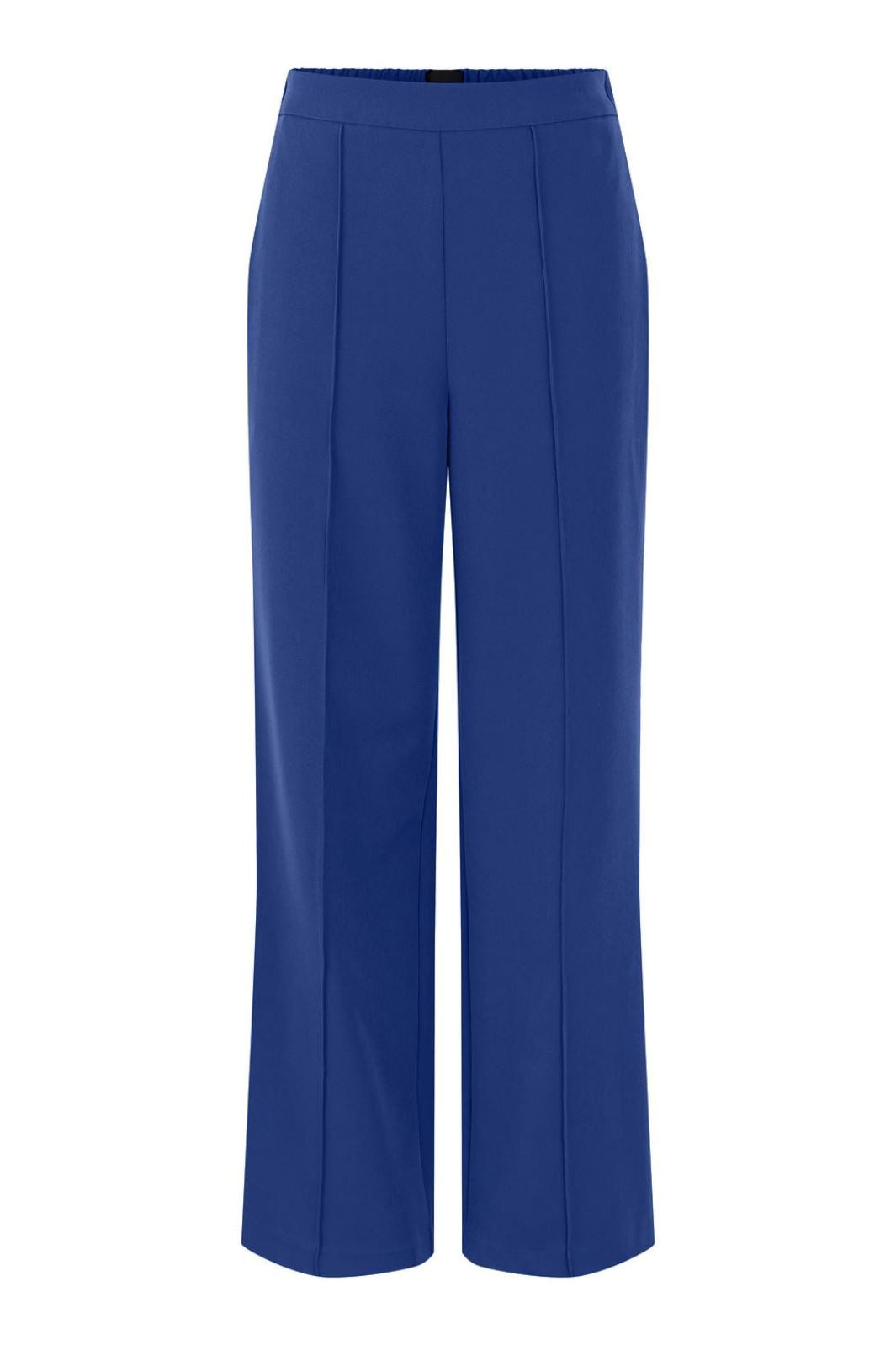 Pieces - PcBossy HW Wide Pants Noos - Mazarine Blue Bukser 