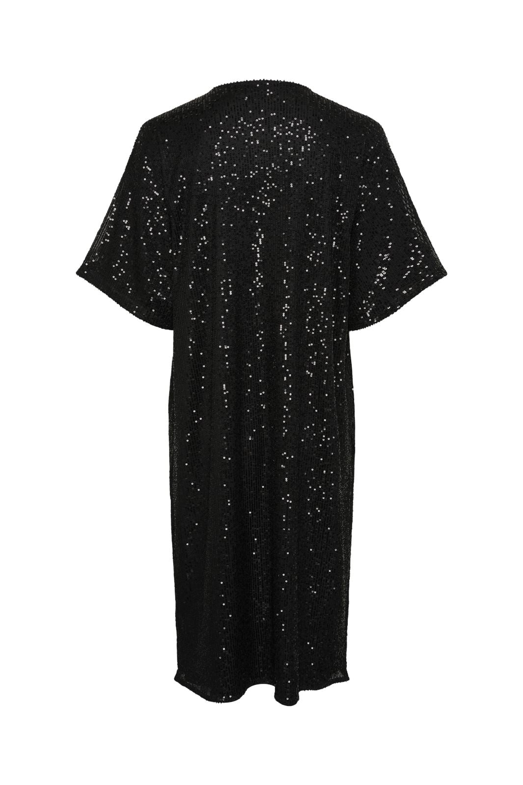 Pieces - Pcdelphia 2/4 Kimono - 4628356 Black Black Sequins