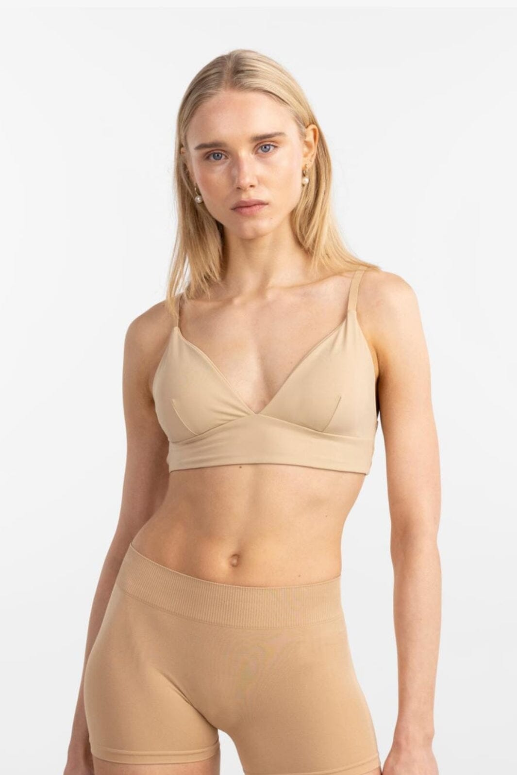 Pieces - Pcnamee Triangle Bra - 179313 Nude BH 