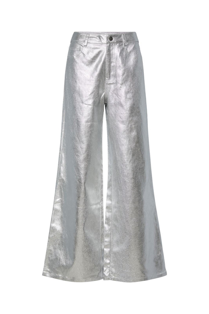 Pieces - Pcodessa Wide Pants Fsy - 4748936 Silver