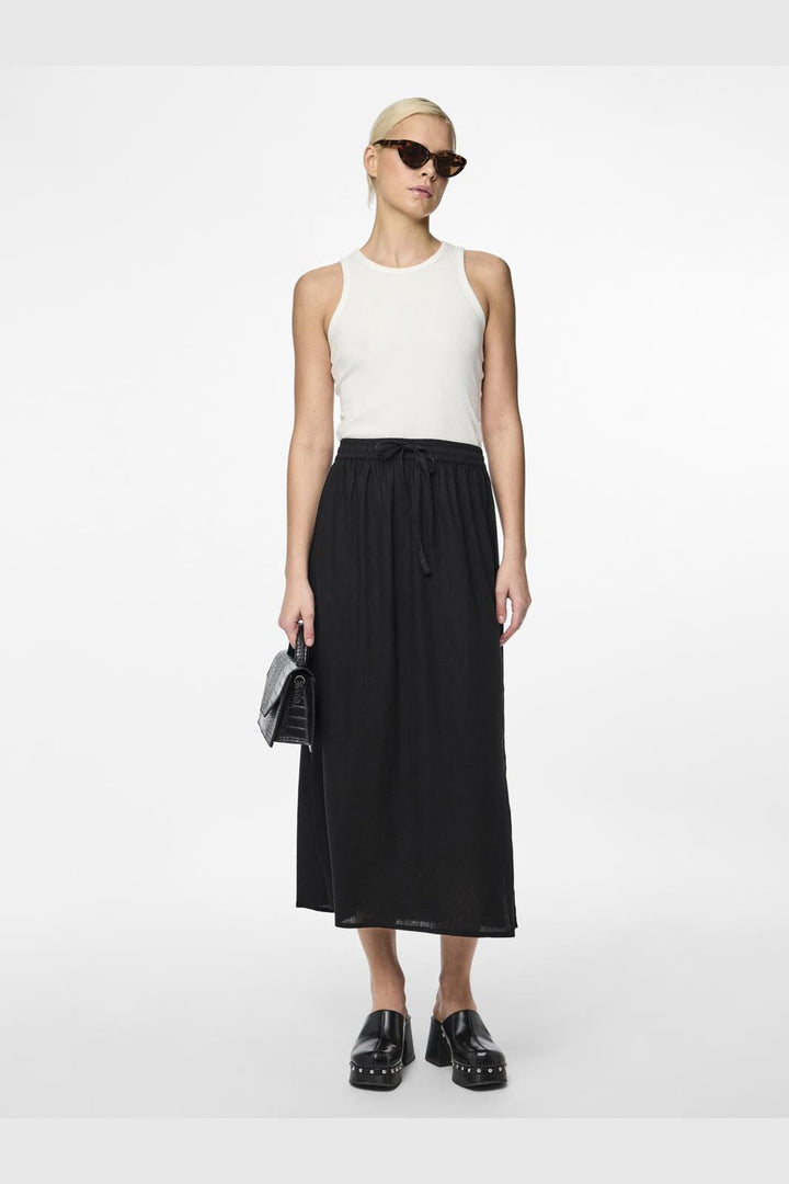 Pieces - Pcpia Ankle Skirt - 4576060 Black