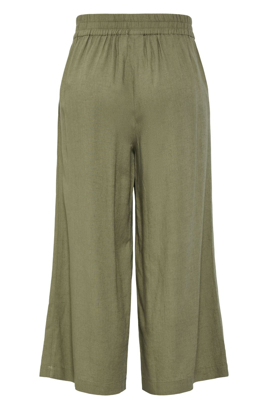 Pieces - Pcpia Wide Culotte - 4670233 Deep Lichen Green