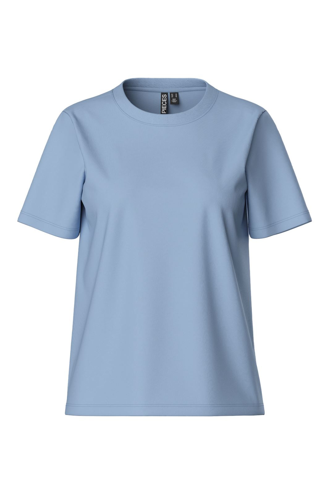 Pieces - Pcria Ss Solid Tee - 4651309 Cashmere Blue