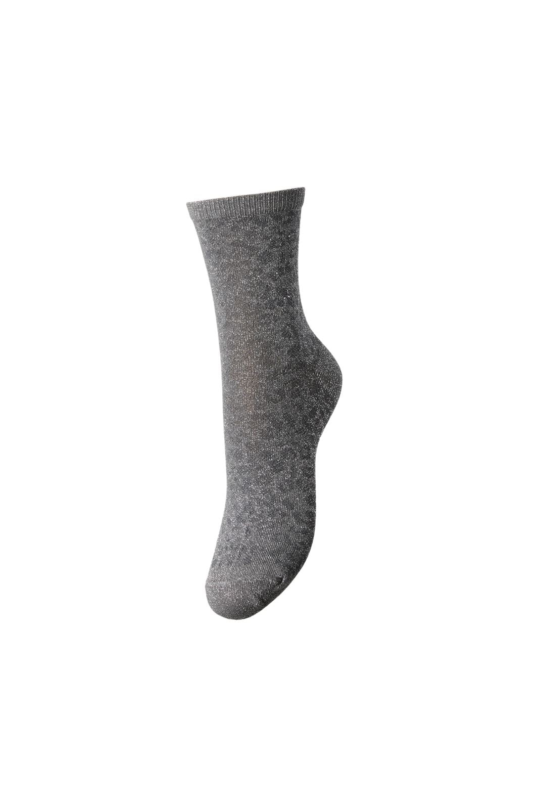 Pieces - Pcsebby Glitter Long Socks - 4548088 December Sky Magnet