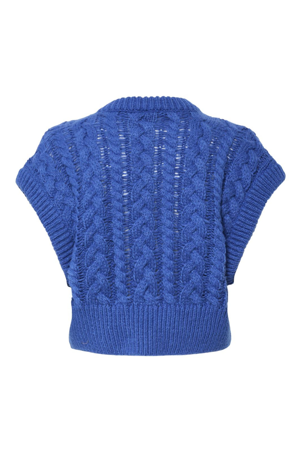 Pieces - Pcsitta Knit Vest - 4694882 Beaucoup Blue