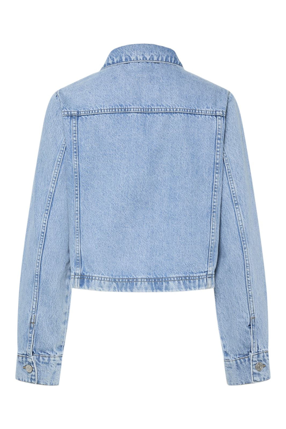 Pieces - Pcsky Denim Jacket - 4687686 Light Blue Denim