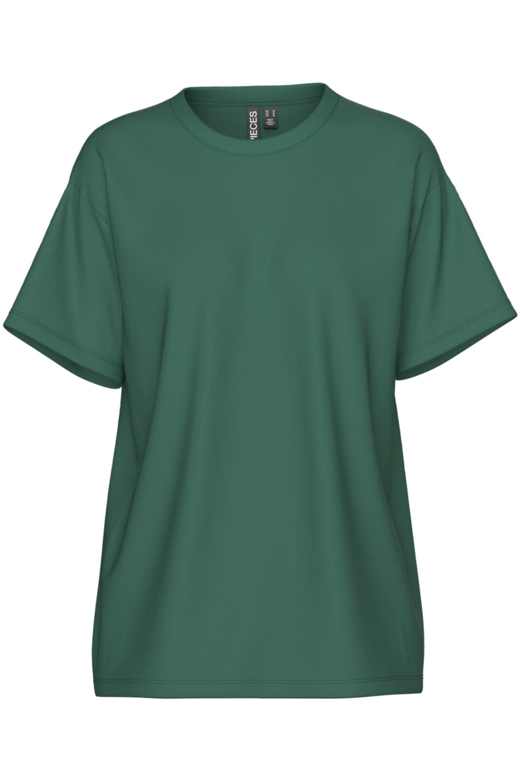 Pieces - Pcskylar Ss Oversized Tee - 4858426 Hunter Green T-shirts 