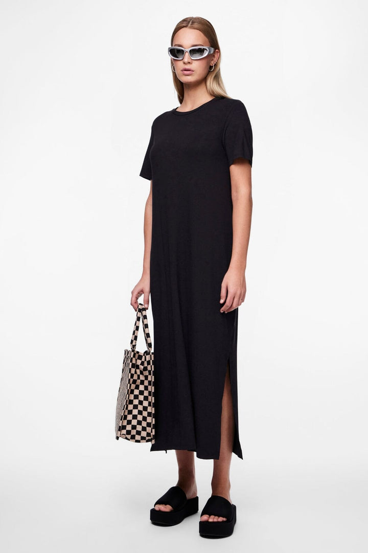 Pieces - Pcsofia Ss T-Shirt Maxi Dress - 4400536 Black