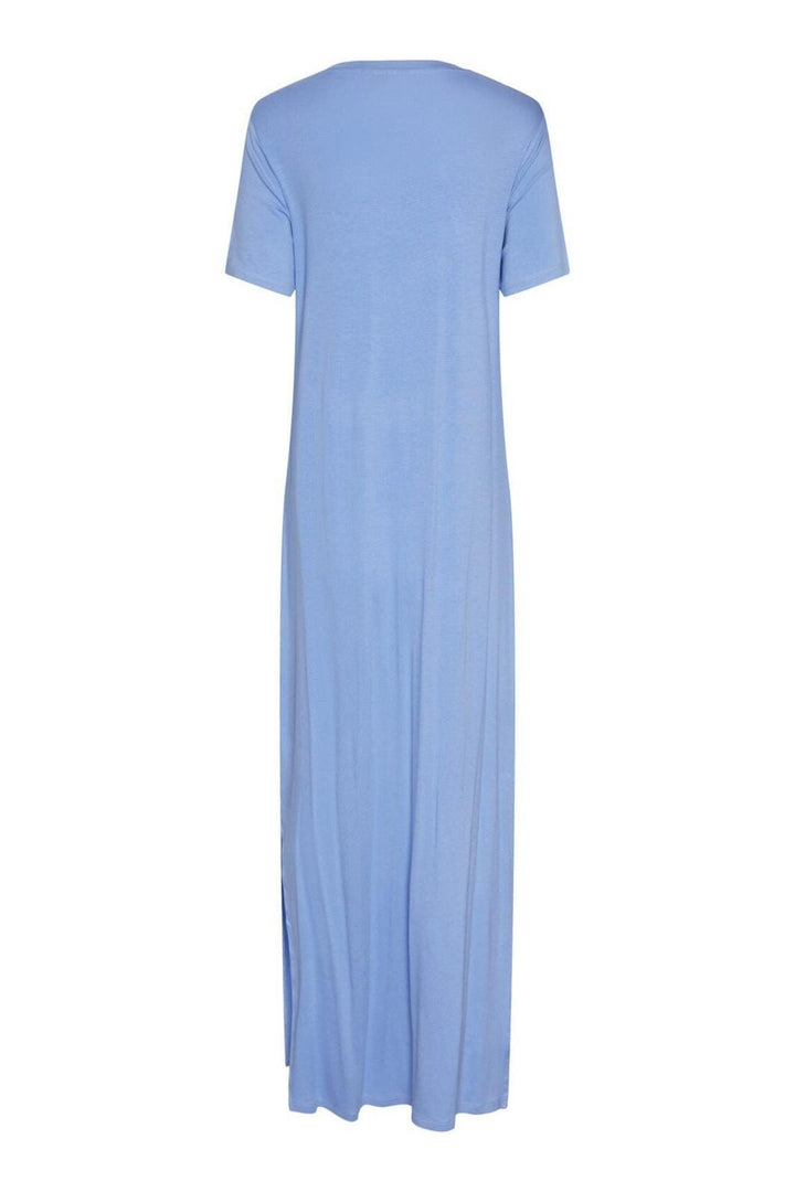 Pieces, Pcsofia Ss T-Shirt Maxi Dress, Hydrangea