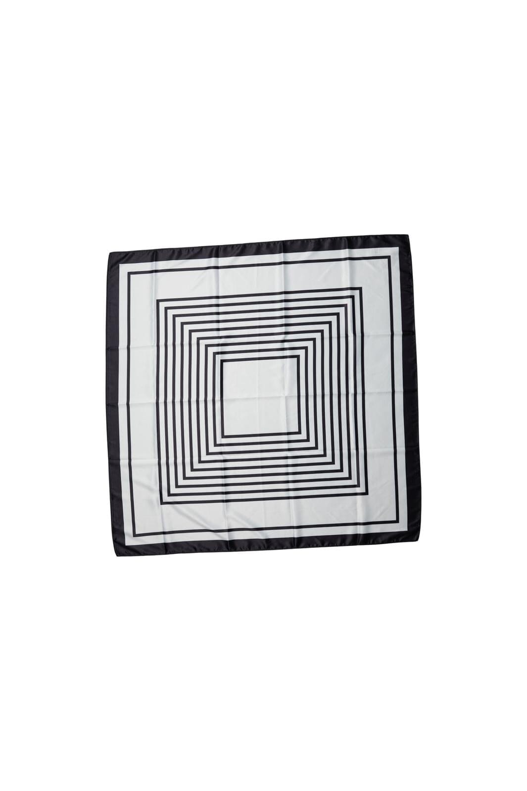 Pieces, Pcstasie Square Scarf Pa, Black