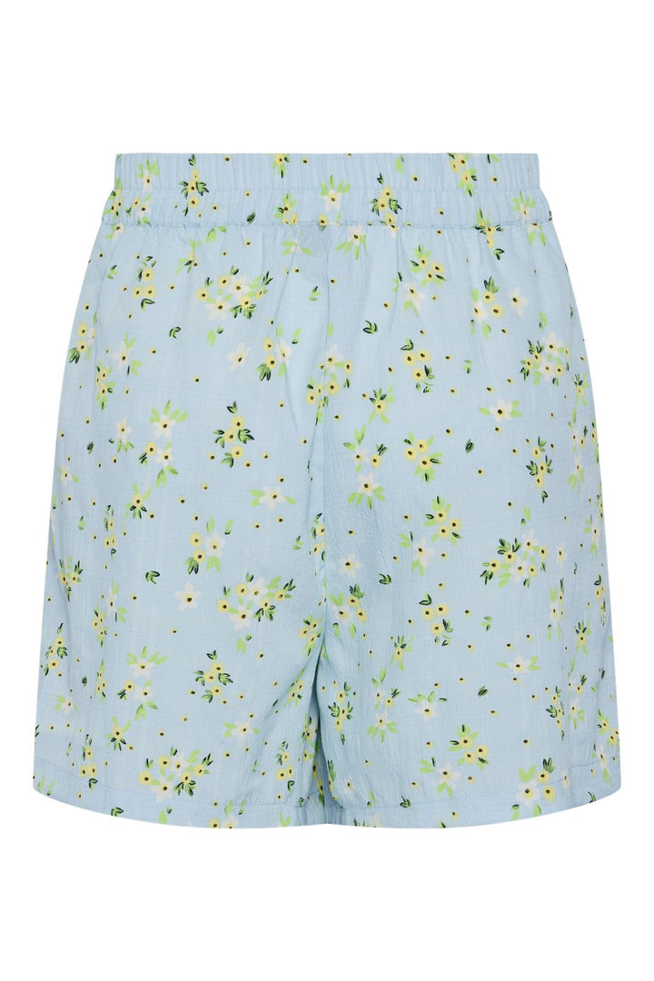 Pieces - Pcstella Shorts - 4625000 Nantucket Breeze White Flower