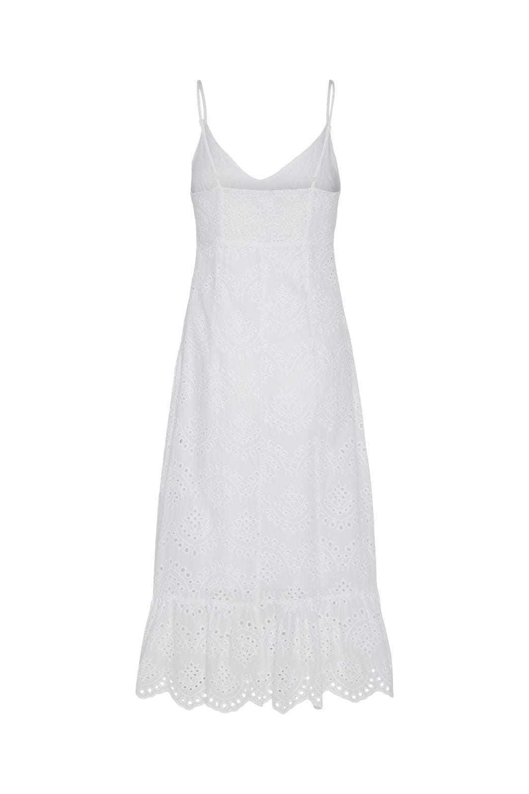 Pieces - Pcvilde Strap Dress - 4703759 Bright White