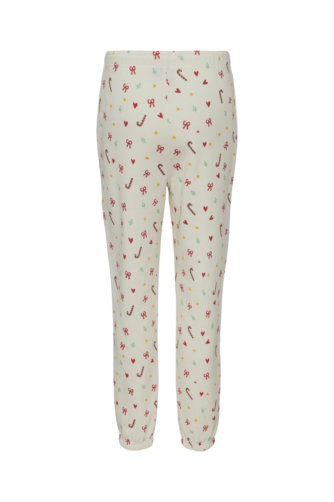 Pieces - Pcxmas Chilli Sweat Pants - 4588839 Cloud Dancer Christmas Motiv