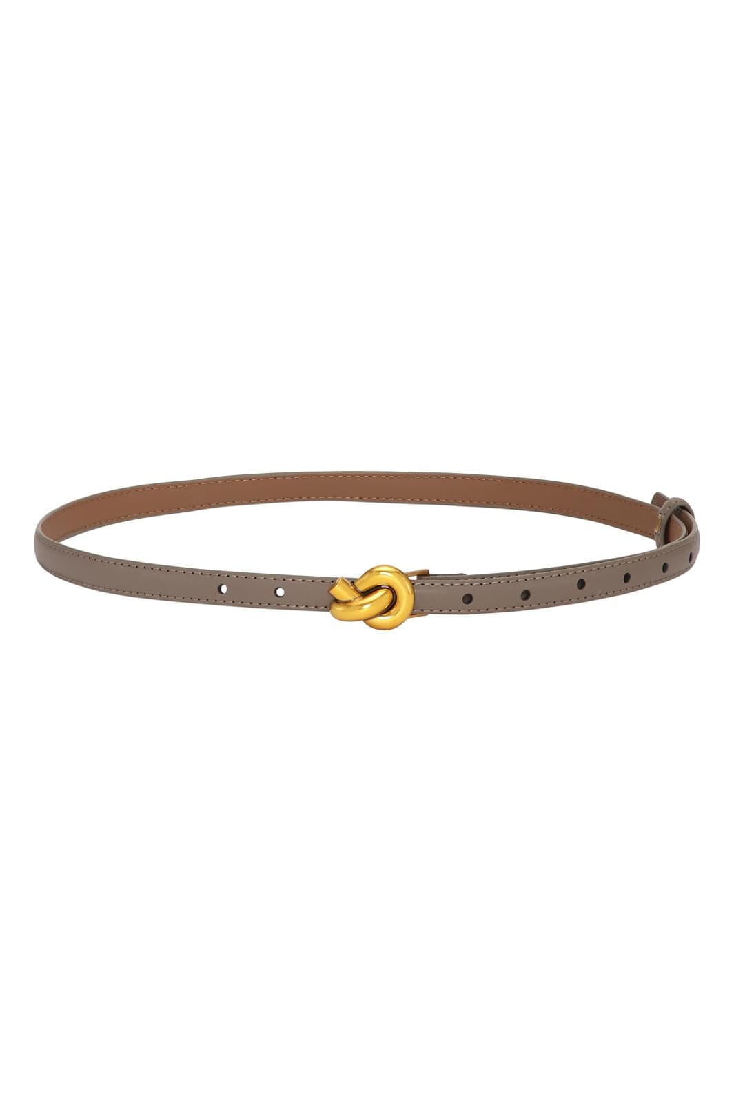 Plissé Copenhagen - Knot Belt - Mud