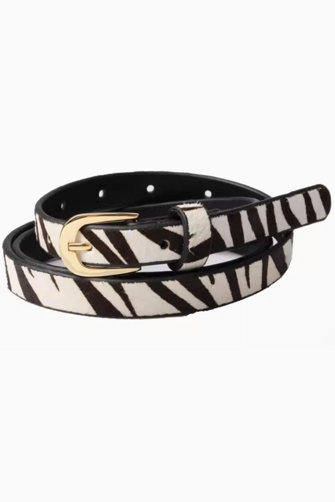 Plissé Copenhagen - Zonia Belt - Zebra