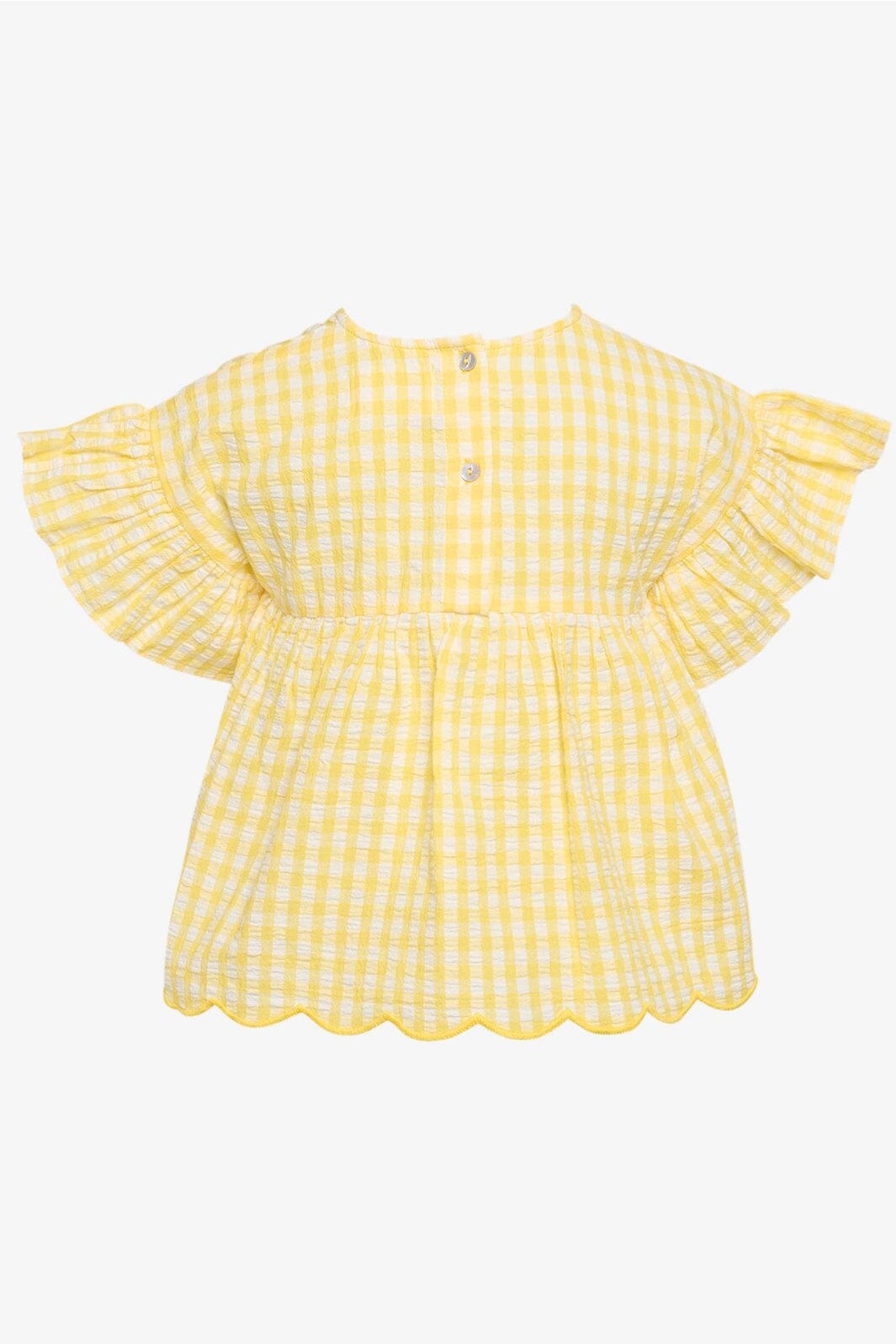 Sissel Edelbo - Charlene MINI Top SE 1515 - Yellow Checks