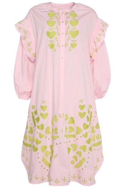 Sissel Edelbo - Elisabeth Organic Cotton Dress SE 1198 - Cherry Blossom Kjoler 