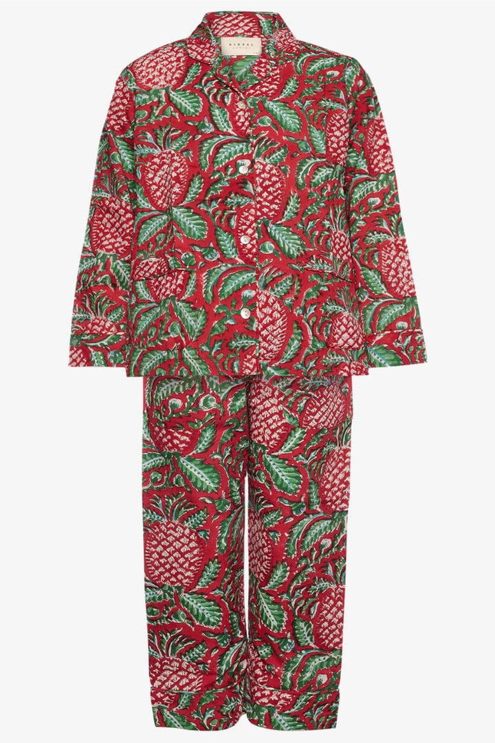 Sissel Edelbo - Nuit Pyjamas Set SE 1561 - Red Pineapple