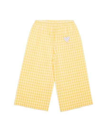 Sissel Edelbo - Saxo MINI Pants SE 1549 - Yellow Checks Bukser 