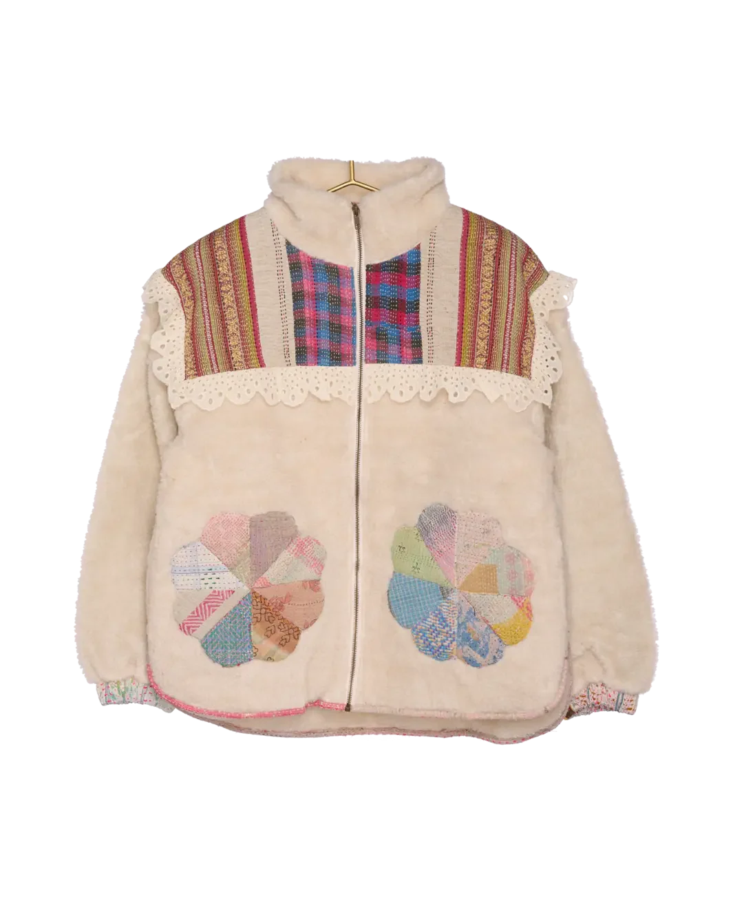 Sissel Edelbo - Vilma Jacket SE 1423 - Sand Patchwork No. 17