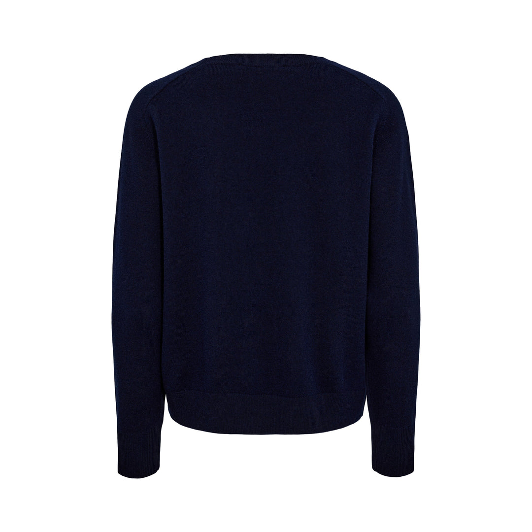 Sofie Schnoor - Pullover - 5111 Navy Strikbluser 