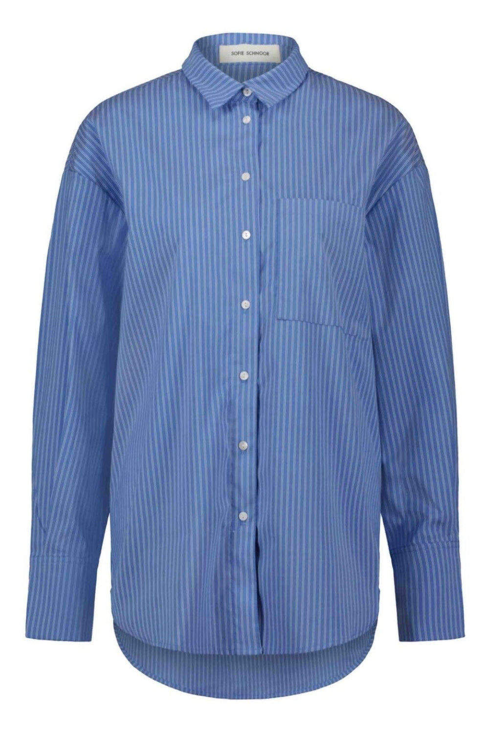 Sofie Schnoor - S241470 Shirt - Blue Striped Skjorter 