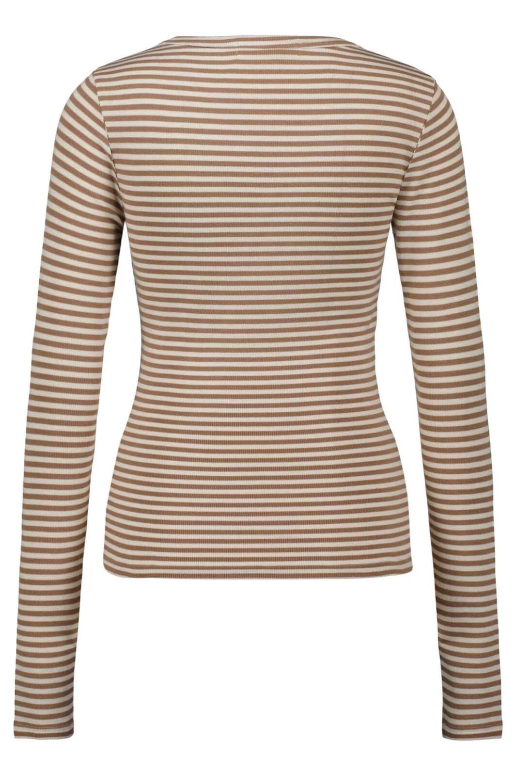 Sofie Schnoor - T-Shirt Long Sleeve - 7120 Beige Striped T-shirts 